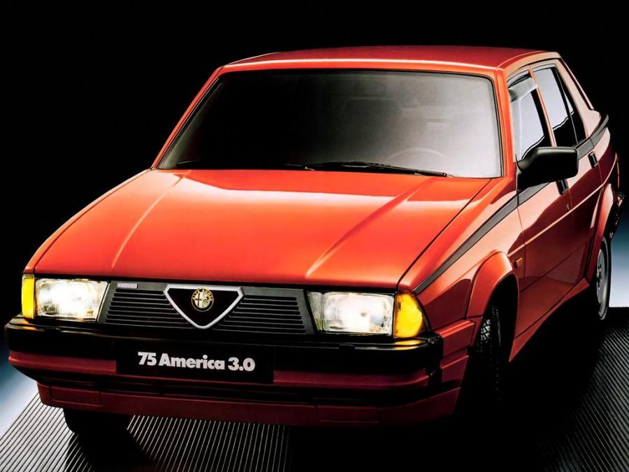  Alfa Romeo 75 6V 3.0 America (162B) 1987 года  (фото 4 из 6)